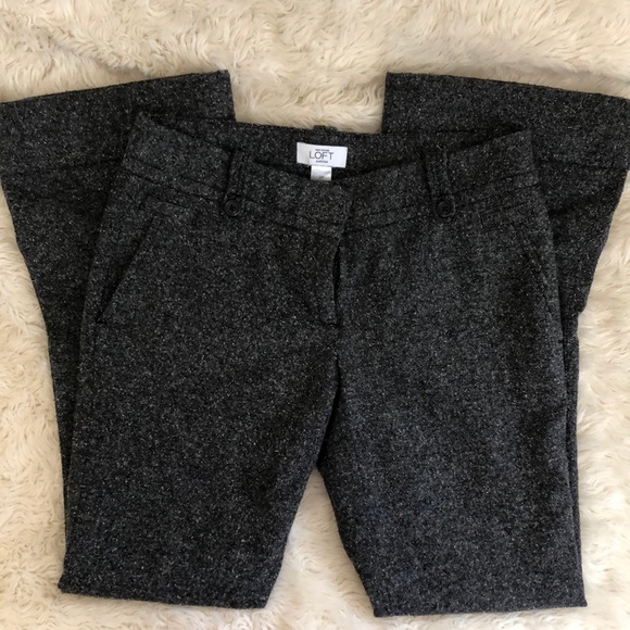 Loft Grey Dress Pants - Picture 1 of 4